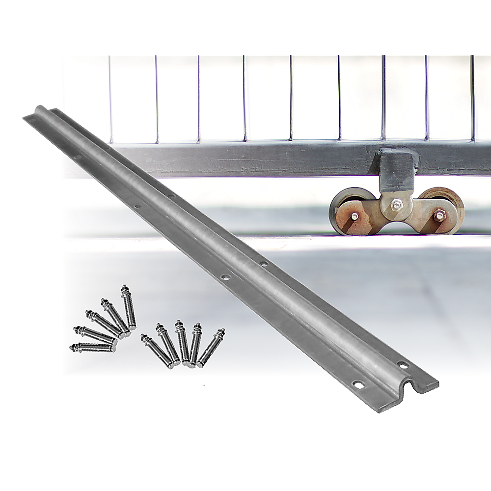Sliding Gate Hardware Accessories Kit - 4m Track