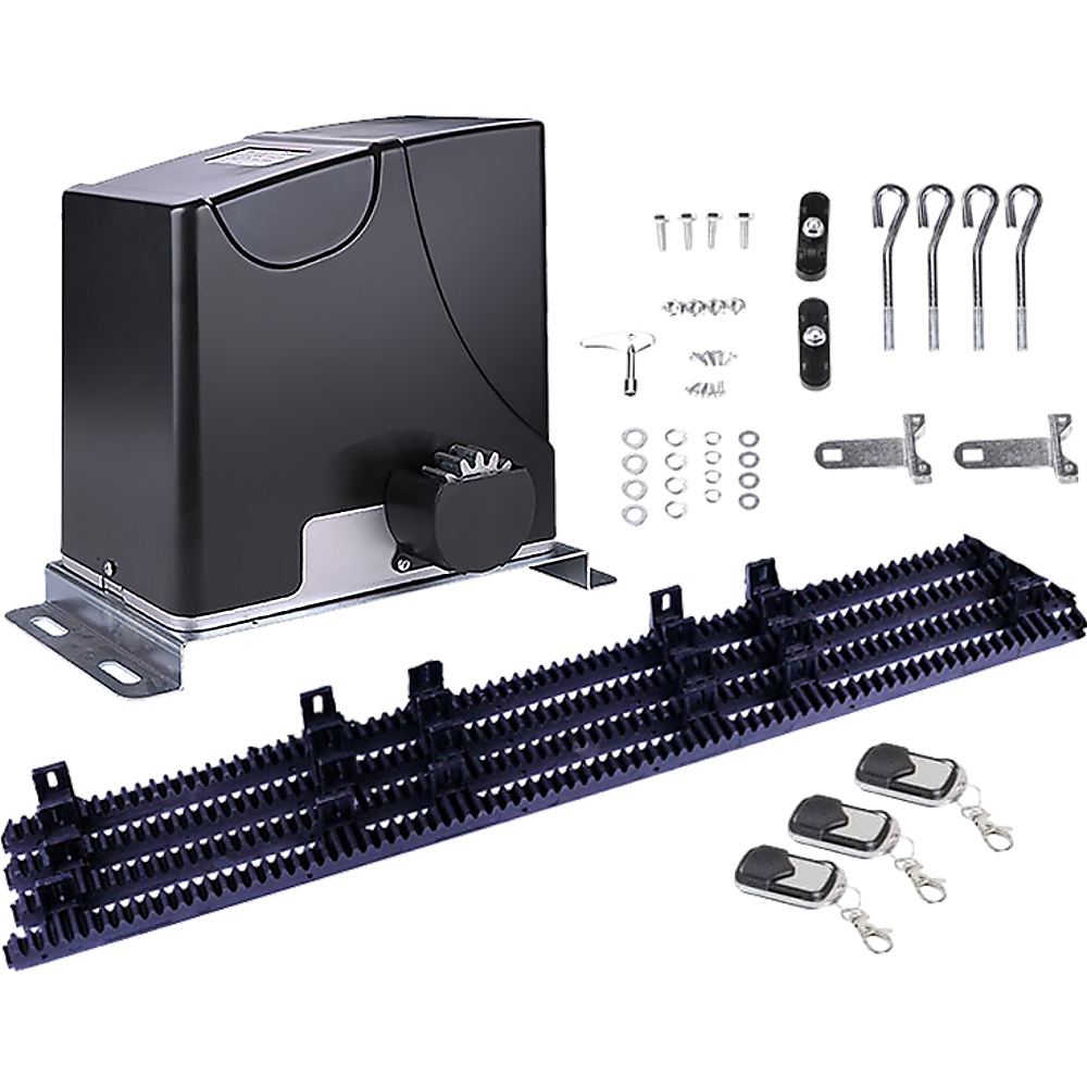 1000KG Auto Slide Sliding Gate Opener Automatic w 4m Rail