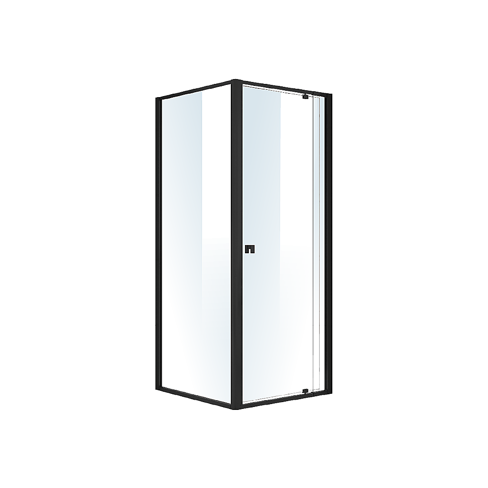 Semi Frameless Shower Screen (74~82)x 195cm & (89~92)x 195cm Side AS/NZS Glass