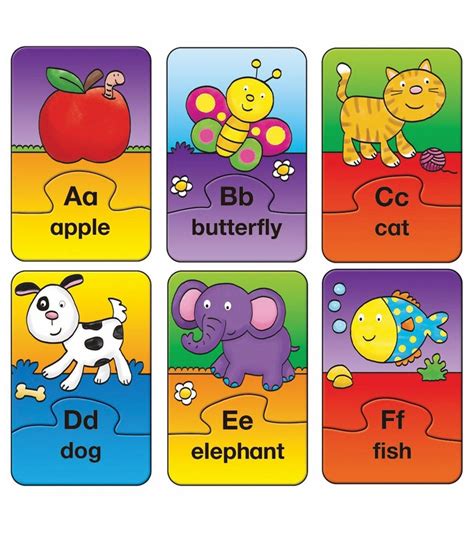 alphabet puzzles