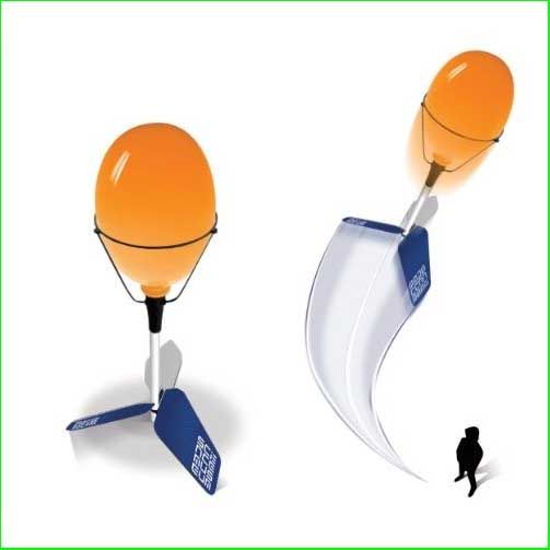 science museum balloon rocket