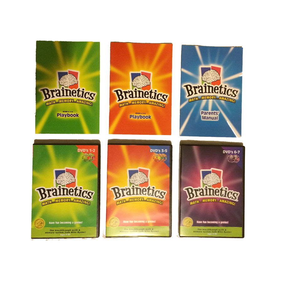 brainetics deluxe math memory set set