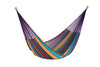 Mayan Legacy Queen Size Cotton Mexican Hammock in Colorina Colour