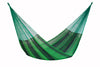 Mayan Legacy Queen Size Cotton Mexican Hammock in Jardin Colour