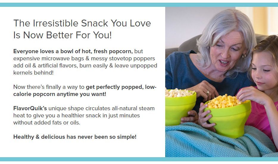 danoz flavor quik popcorn maker