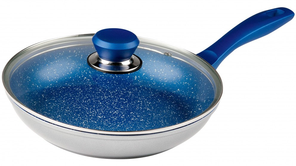 danoz flavorstone 28cm saute pan blue