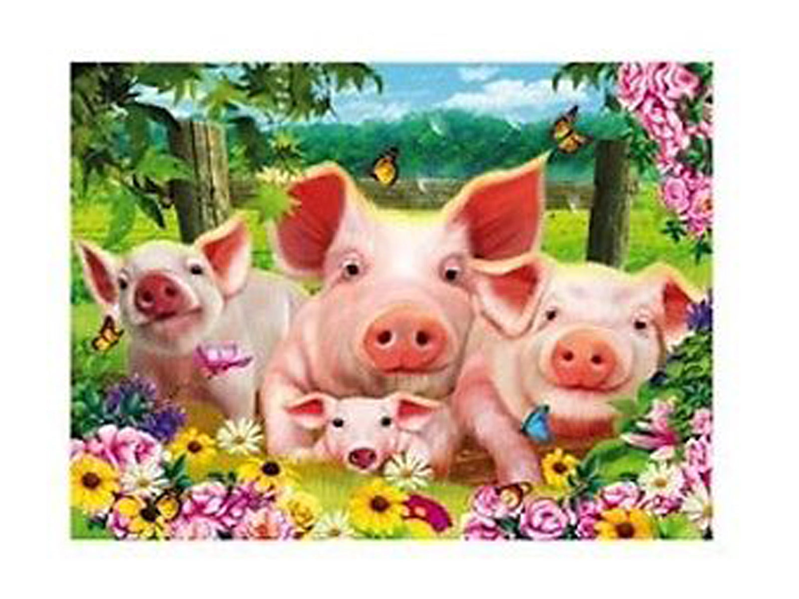 3d livelife poster pig pen