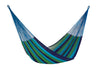 Mayan Legacy King Size Outdoor Cotton Mexican Hammock in Oceanica Colour