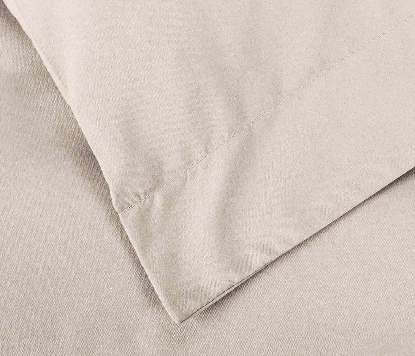 Luxton Super King Size Linen Color Quilt Cover Set (3PCS)