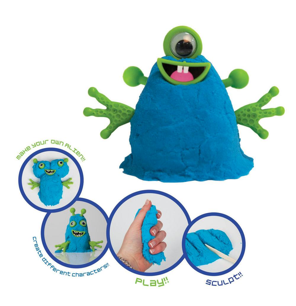 science museum sand putty aliens