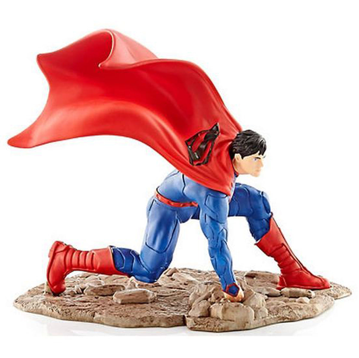 schleich justice league superman kneeling figurine