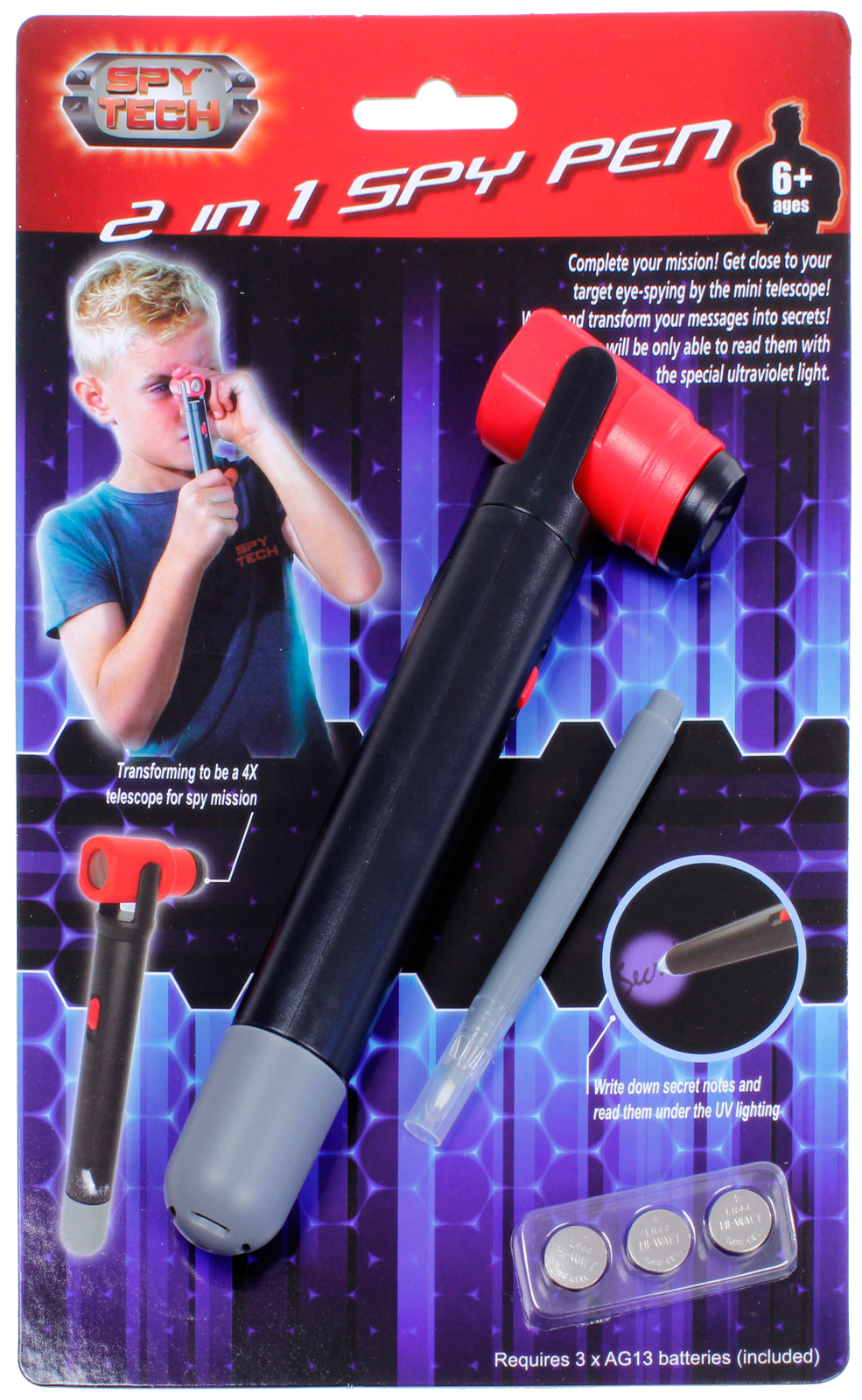 spy tech 2 in 1 spy pen free delivery within australia