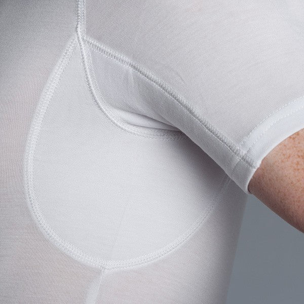 sweat proof undershirt for men crew neck