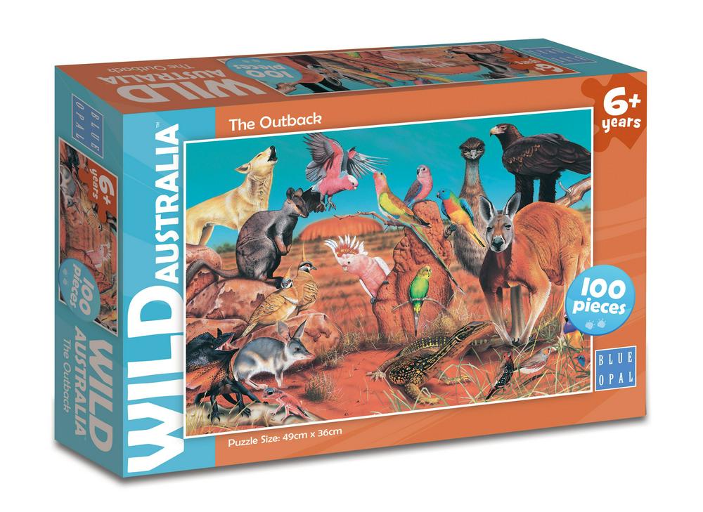 wild australia the outback puzzle