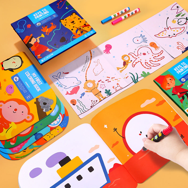 PRICE FOR 4 ASSORTED MY FIRST COLORING BOOK