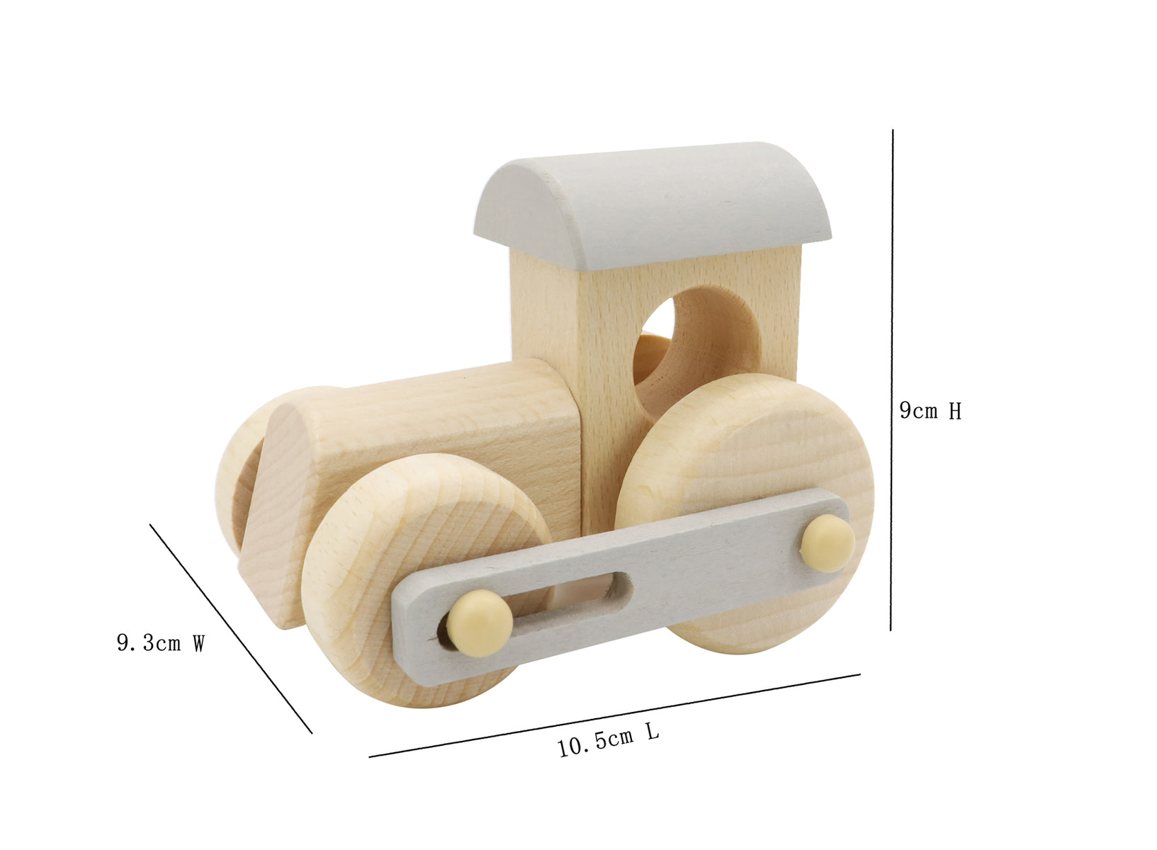 CALM & BREEZY WOODEN TRAIN ENGINE