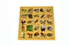 ANIMAL SKIN MATCHING PUZZLE TRAY