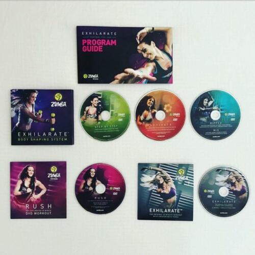 zumba exhilarate 5 dvd pack
